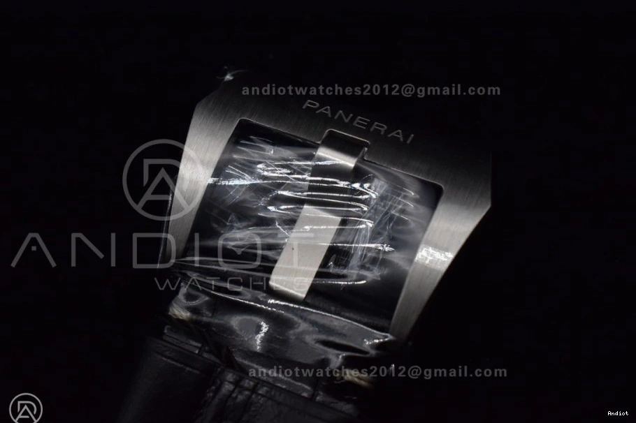 on Black Black Dial  Best Leather Strap VSF P.9010 PAM1312 1:1 Edition 0505